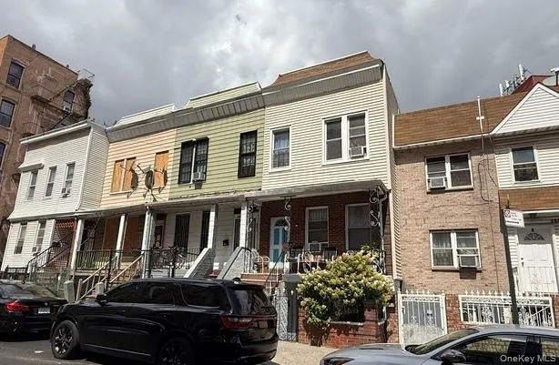 a front view of a house with yard
