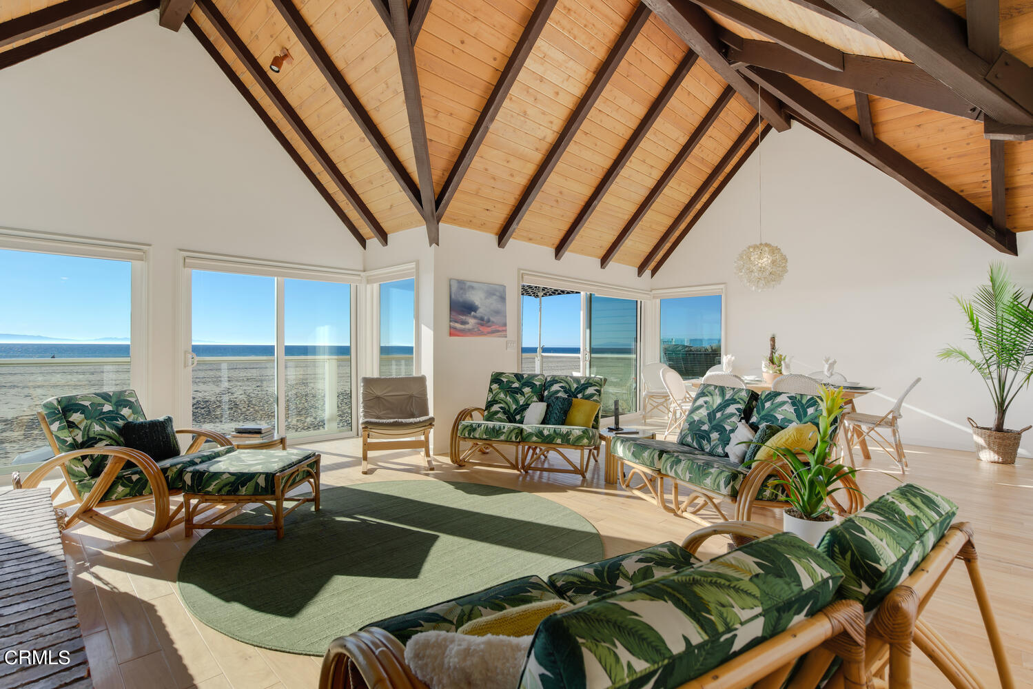 3817 Ocean Drive Oxnard, CA 93035 - Photo 10 of 51 a view of a dining room with furniture window and outdoor view
