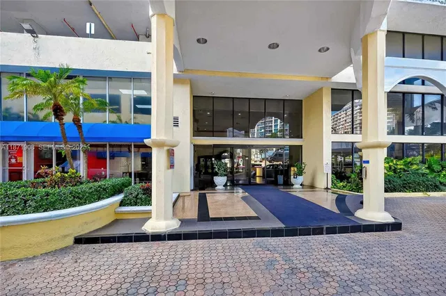 a view of a terrace with seating space