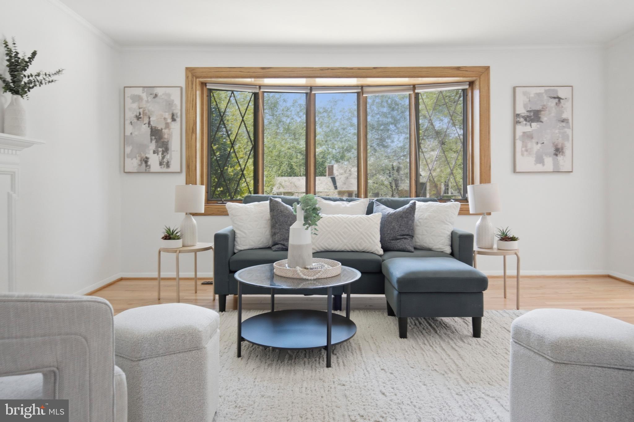 220 Solway Road Lutherville-Timonium, MD 21093 - Photo 5 of 38 a living room with furniture and a large window