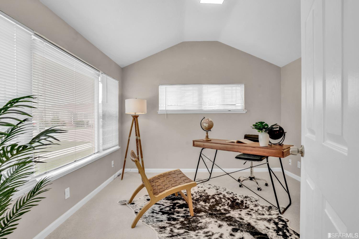 476 Violet Street San Leandro, CA 94578 - Photo 13 of 30 a workspace with furniture and a window