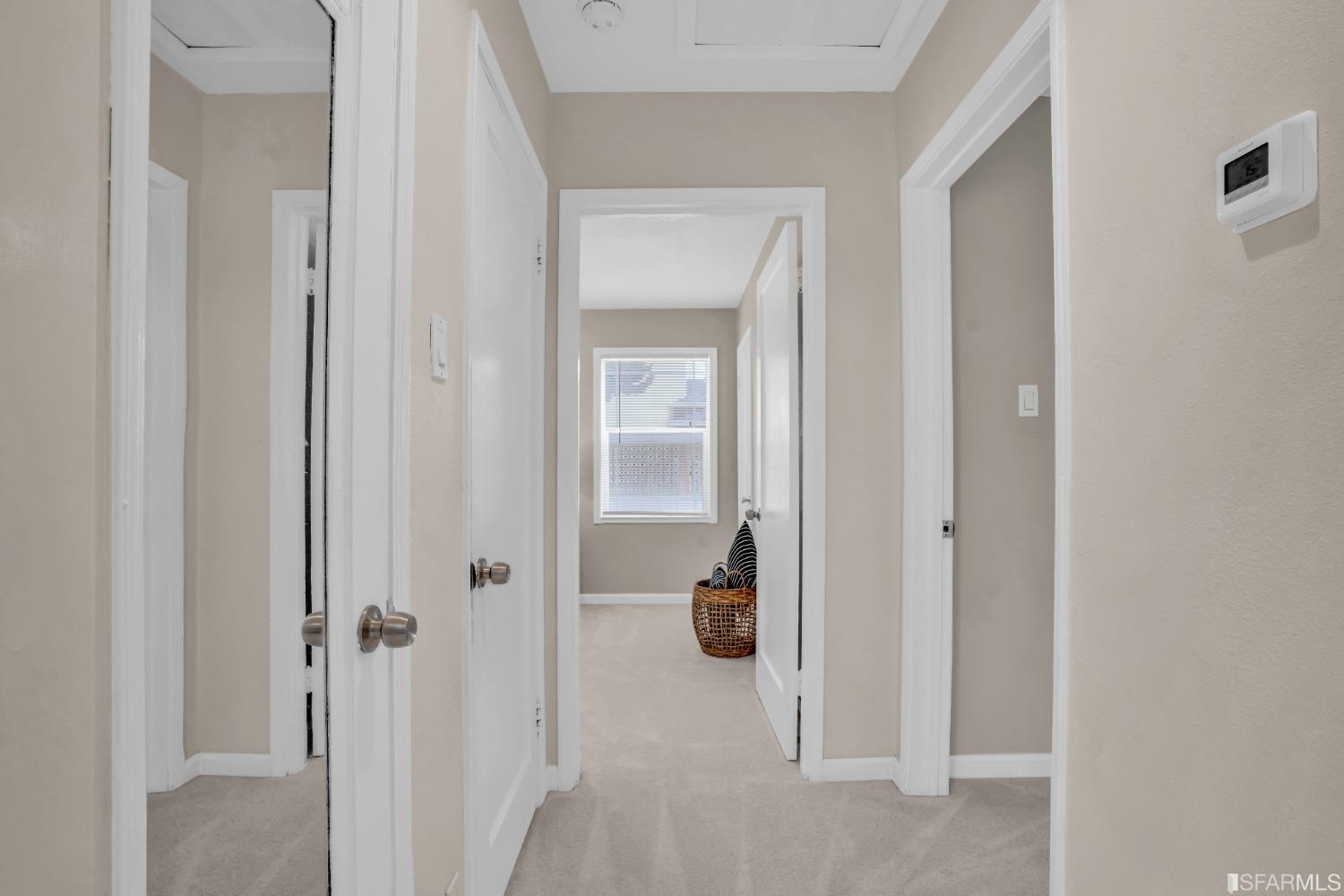476 Violet Street San Leandro, CA 94578 - Photo 16 of 30 a view of a bathroom from a hallway