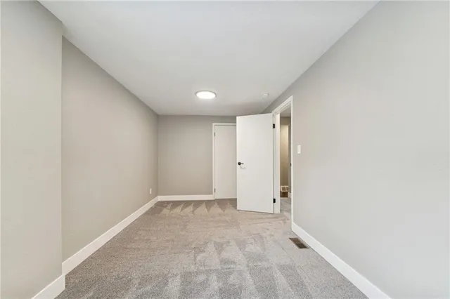 a view of room with window