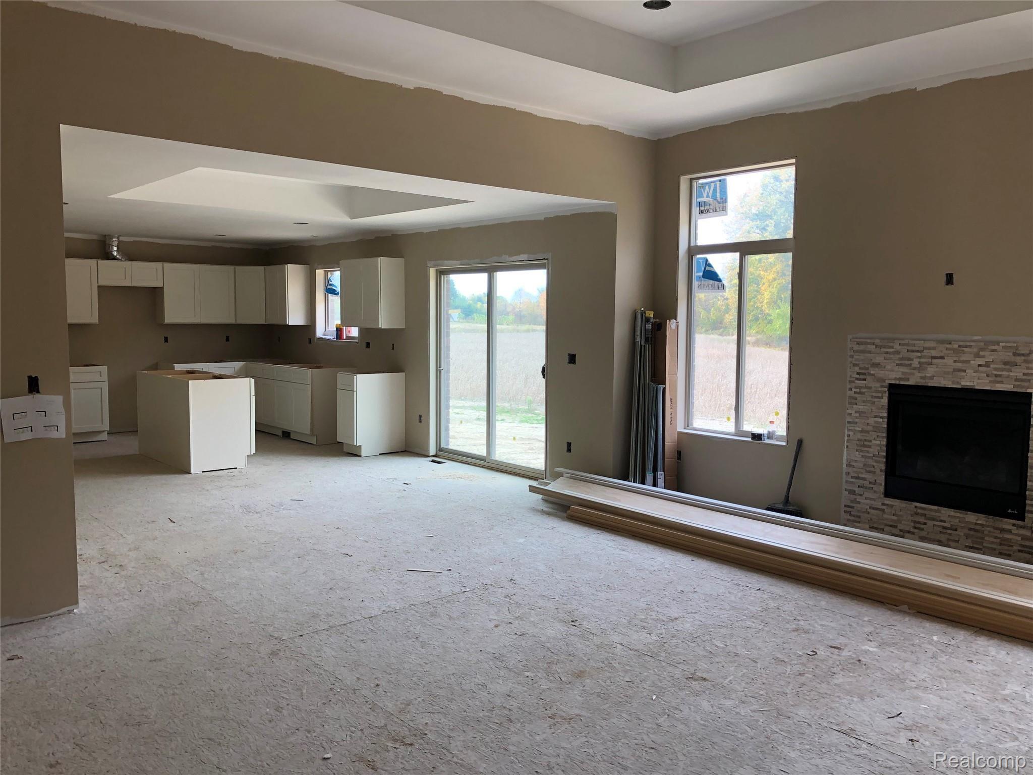 4340 Howland Road Almont, MI 48003 - Photo 2 of 6 Great room, dining area & kitchen