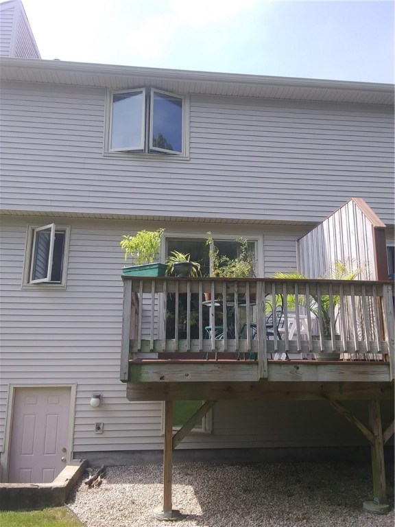 660 Point Judith Road, Unit B 3 Narragansett, RI 02882 - Photo 17 of 19 Rear of unit showing walkout and private deck.