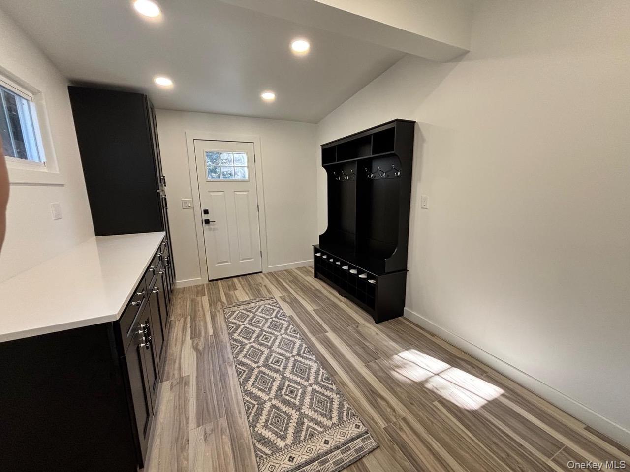 791 Longview Avenue Valley Stream, NY 11581 - Photo 11 of 33 Mudroom featuring light wood-style floors and recessed lighting