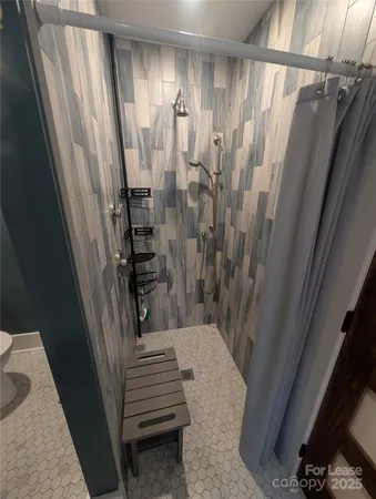 a view of a walk in closet