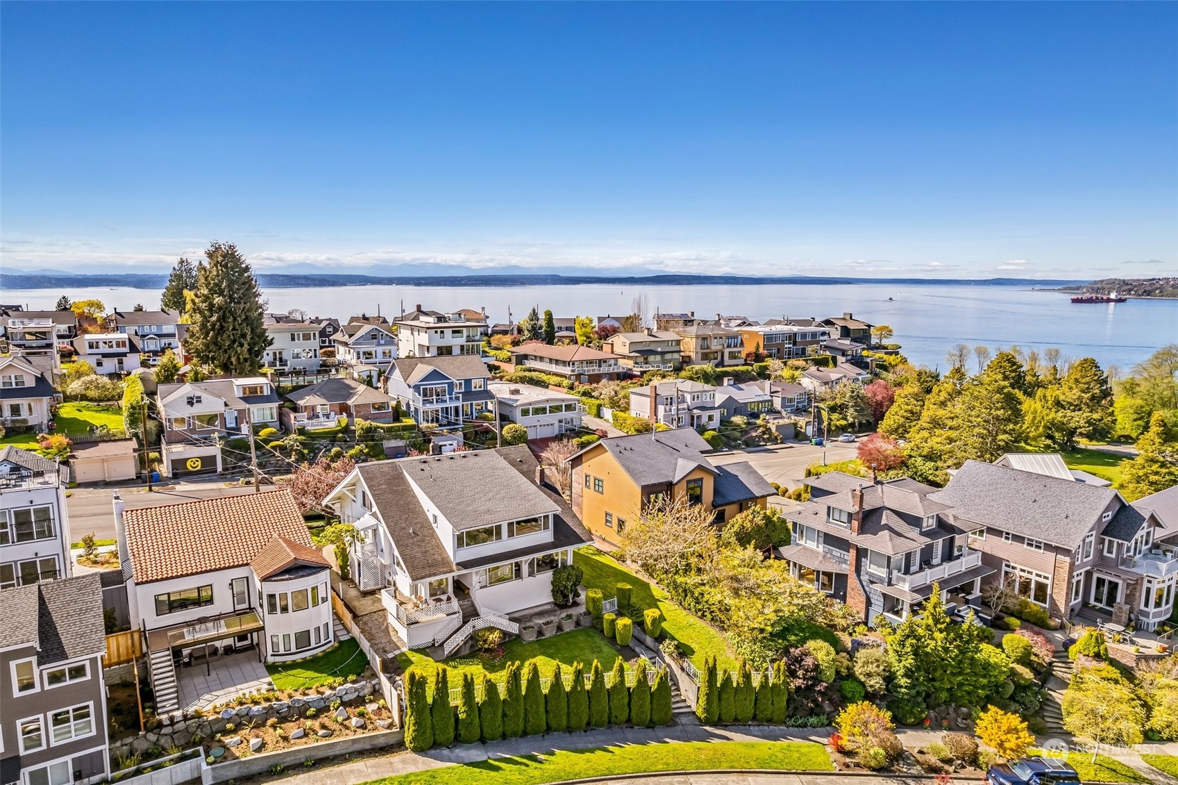 1330 California Avenue Southwest Seattle, WA 98116 - Photo 2 of 24 an aerial view of a city