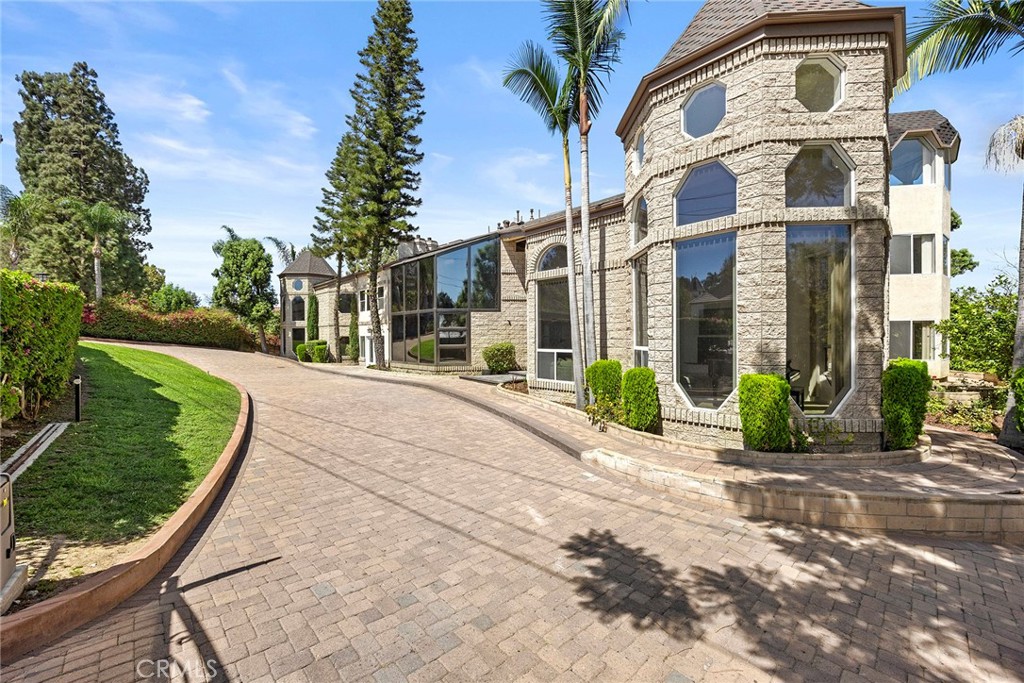 1730 Rocky Road Fullerton, CA 92831 - Photo 3 of 75 Gated Entrance along with Circular Driveway