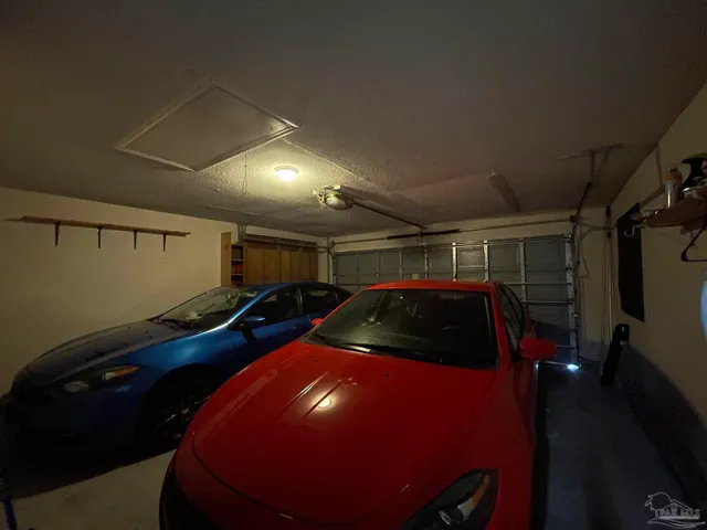 a car parked in a parking space