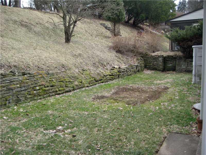3203 McRoberts Road Castle Shannon, PA 15234 - Photo 20 of 25 Yard/Garden. great space for a trampoline, garden or a cookout..don t miss the huge upper yard, it is usable, and flattens out to huge porportions
