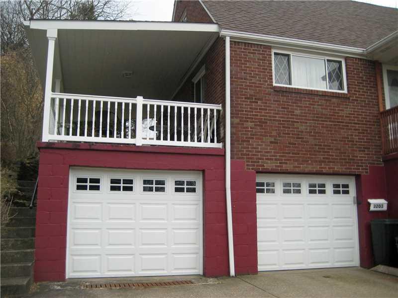 3203 McRoberts Road Castle Shannon, PA 15234 - Photo 3 of 25 Parking Lot/Garage. 2car garage in this pricerange, plus HUGE concrete driveway...WOW!!!!