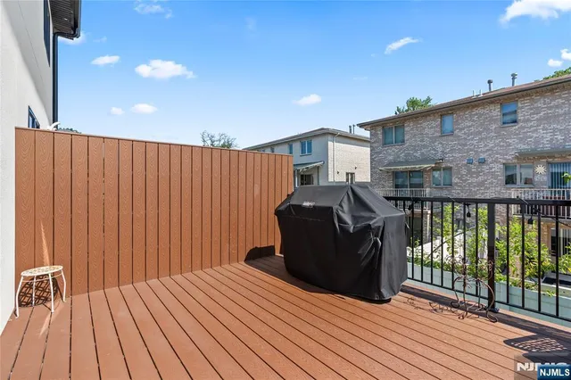 a view of a dining room with furniture and a livingroom