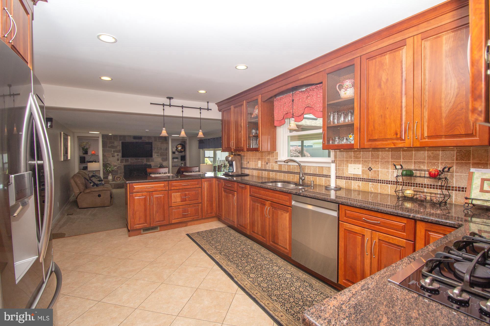 518 Ehret Road Fairless Hills, PA 19030 - Photo 13 of 37 a large kitchen with stainless steel appliances lots of counter top space