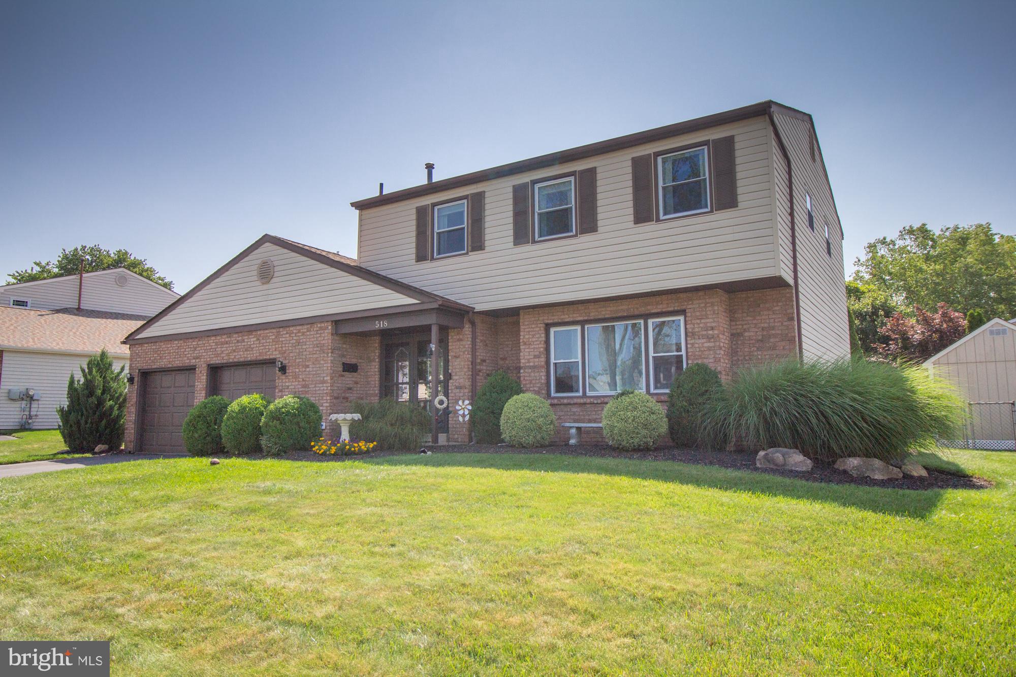 518 Ehret Road Fairless Hills, PA 19030 - Photo 2 of 37 a front view of a house with garden
