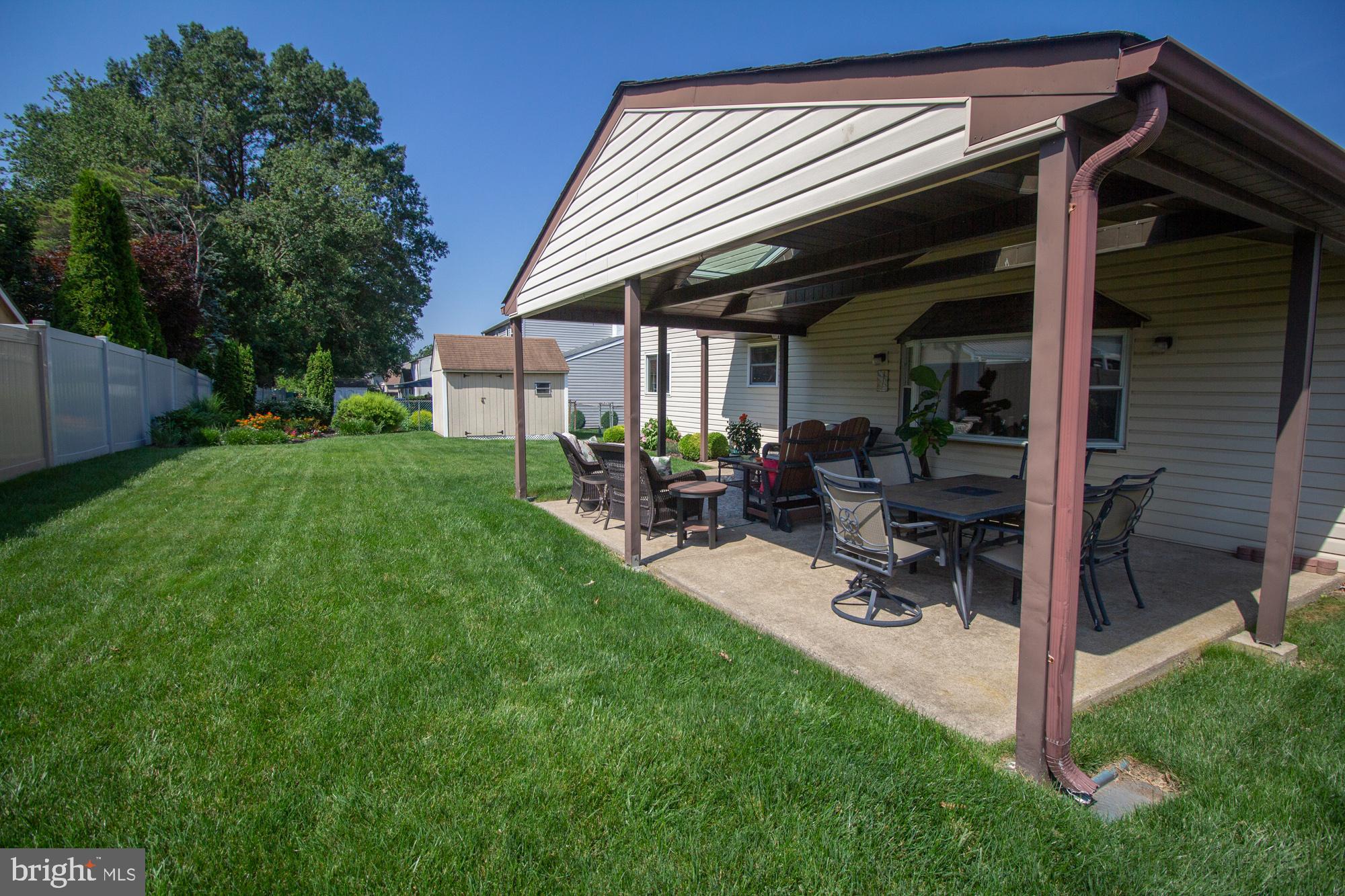 518 Ehret Road Fairless Hills, PA 19030 - Photo 31 of 37 a view of outdoor space yard and porch