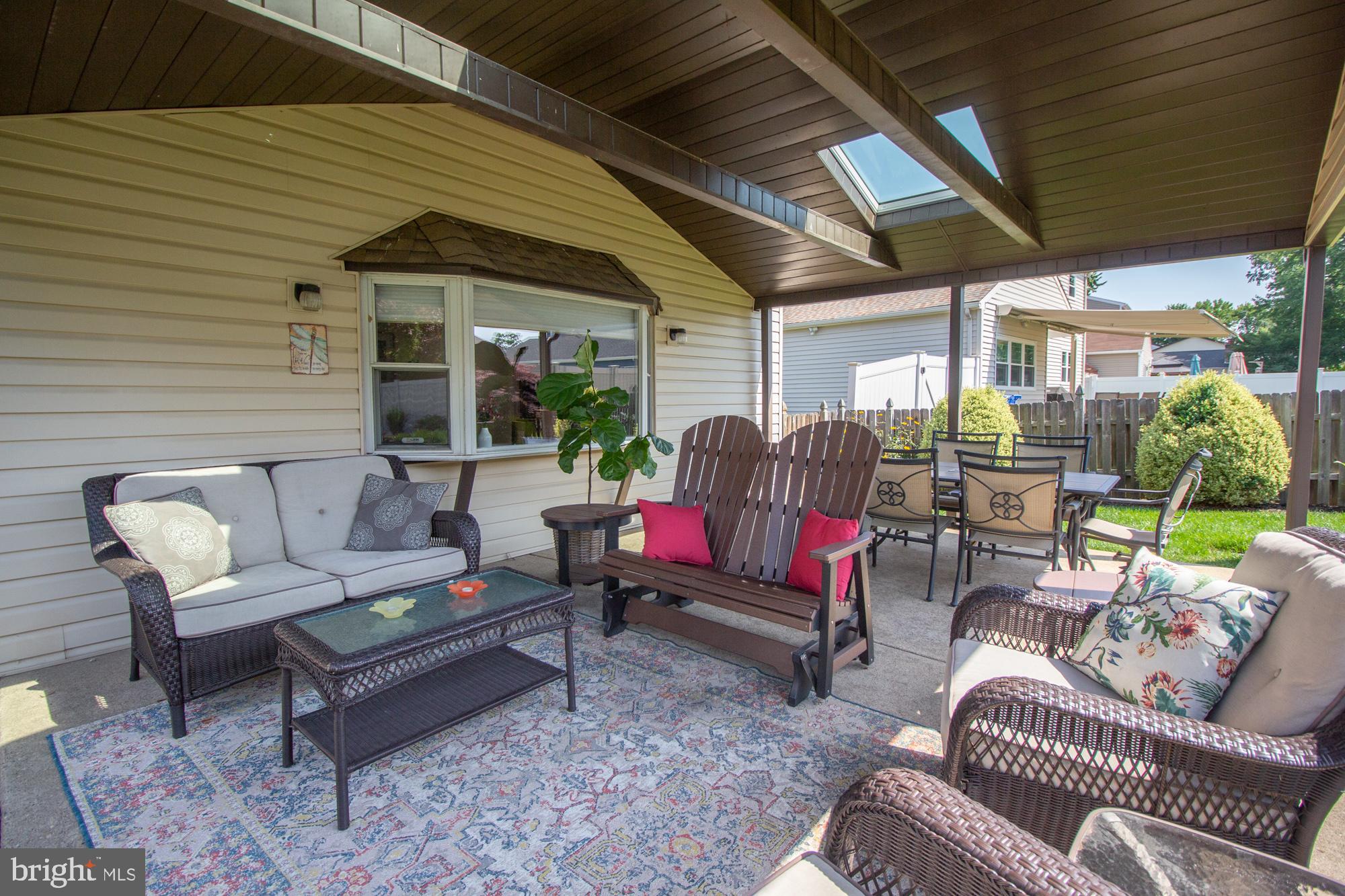 518 Ehret Road Fairless Hills, PA 19030 - Photo 34 of 37 a outdoor living space with furniture and a couch