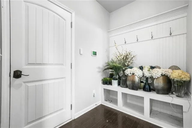 a view of a flower pot