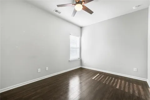 wooden floor in an empty room
