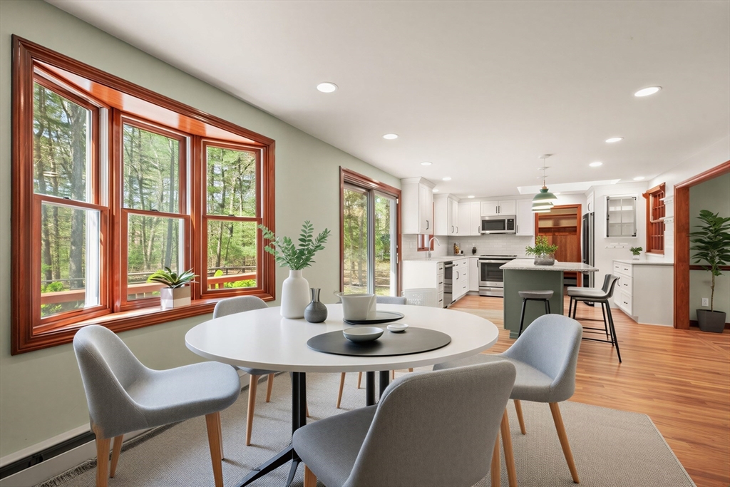 2 Briggs Pond Way Sharon, MA 02067 - Photo 12 of 42 a dining room with furniture window and wooden floor