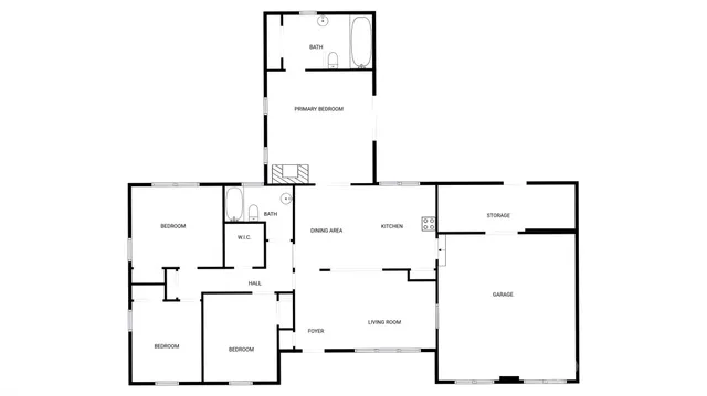 a picture of floor plan