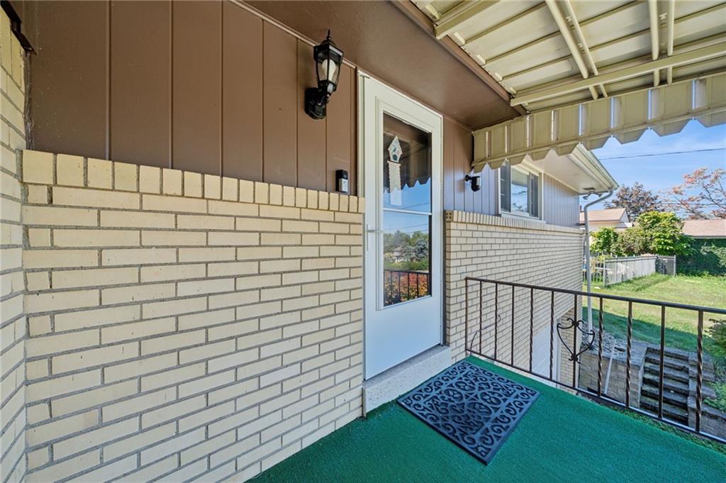 1202 Old Concord Road Monroeville, PA 15146 - Photo 3 of 27 a view of a porch with a rug
