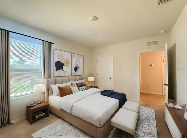 a view of kitchen with refrigerator sink and stove