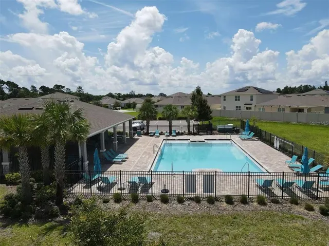 a view of a house with a garden
