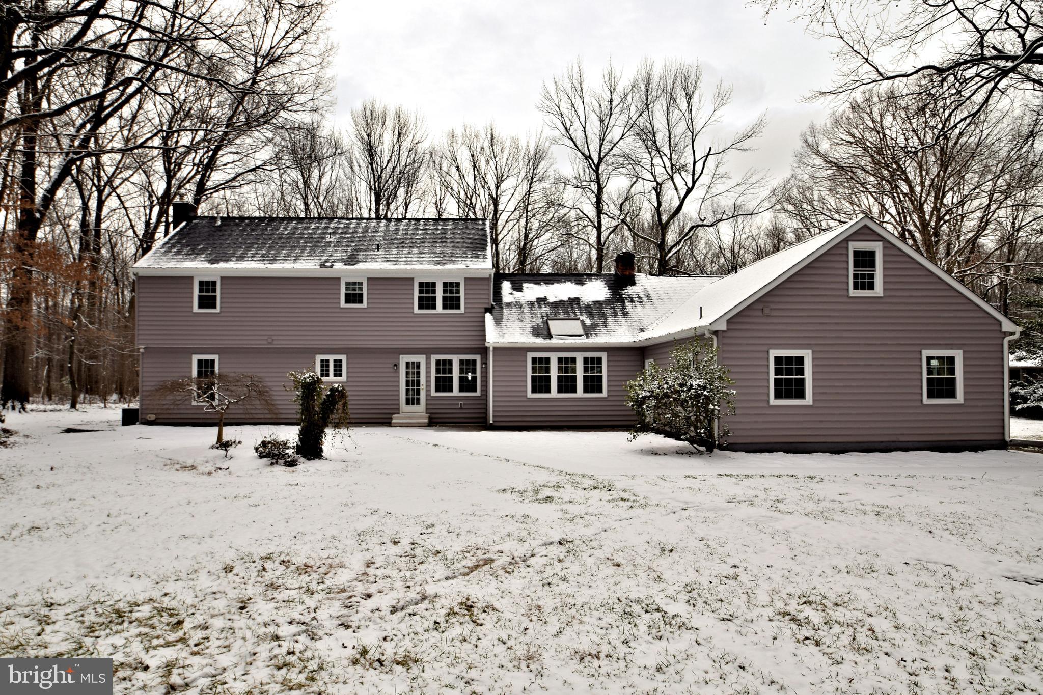 404 Sunset Road Burlington, NJ 08016 - Photo 63 of 72 Rear Facade snowy day