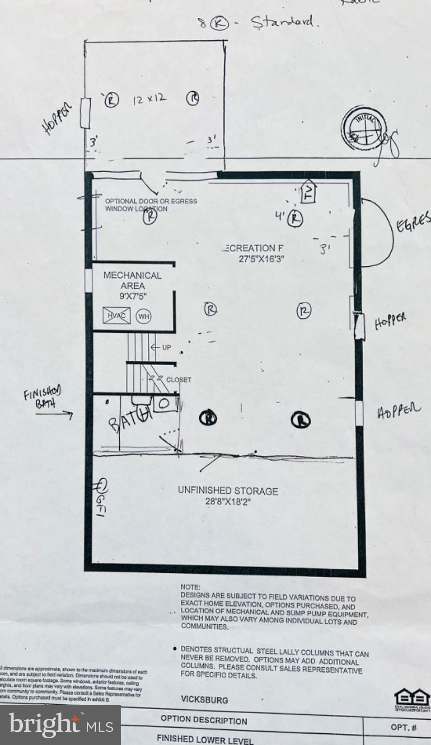 25083 Riding Center Drive Chantilly, VA 20152 - Photo 8 of 8 Finished basement- 2 storage rooms plus full BA