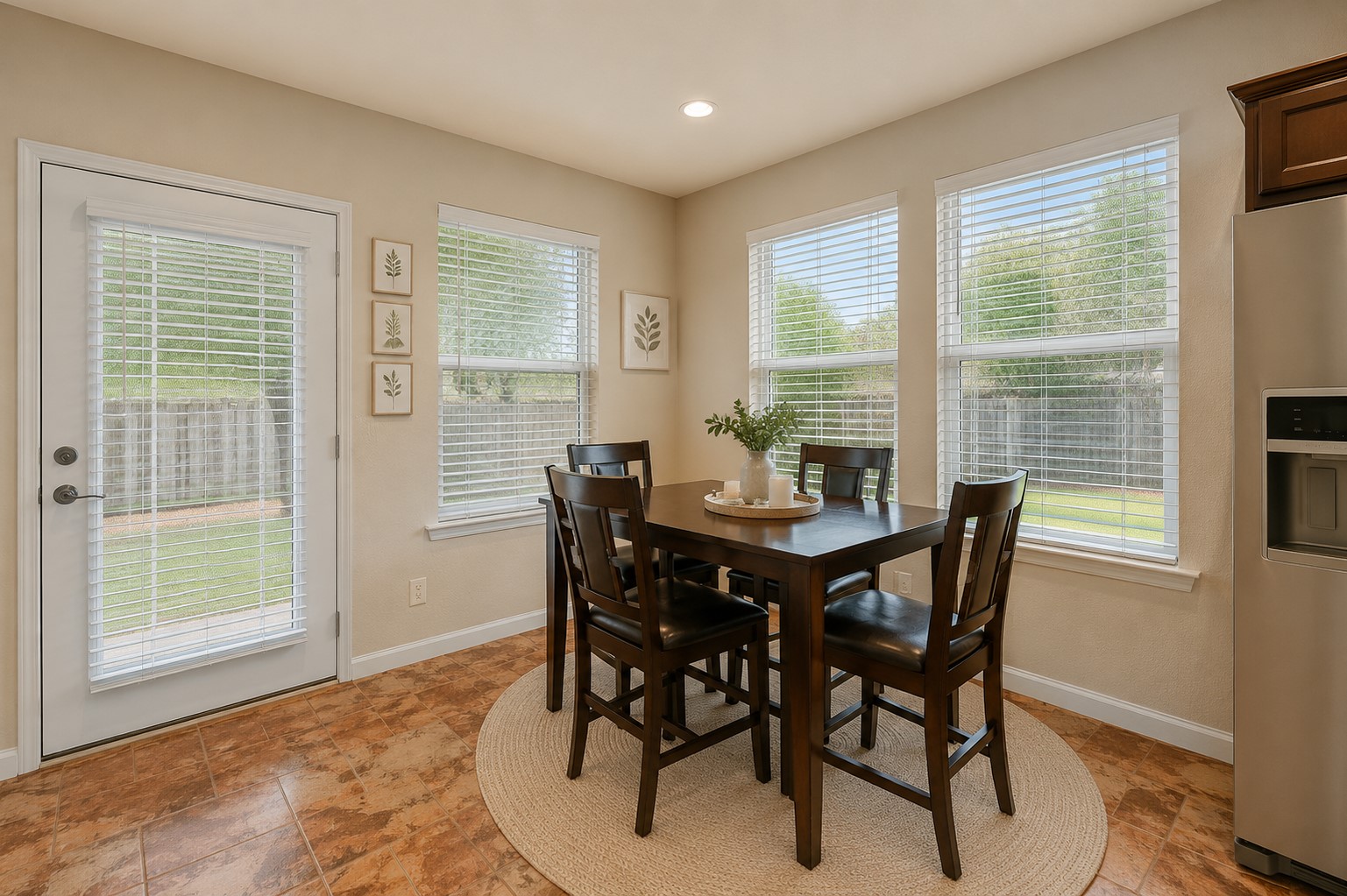 6007 Valhalla Drive Spring, TX 77379 - Photo 11 of 36 **Virtually Staged** Breakfast area bathed in natural light, for casual everyday meals overlooking the backyard.