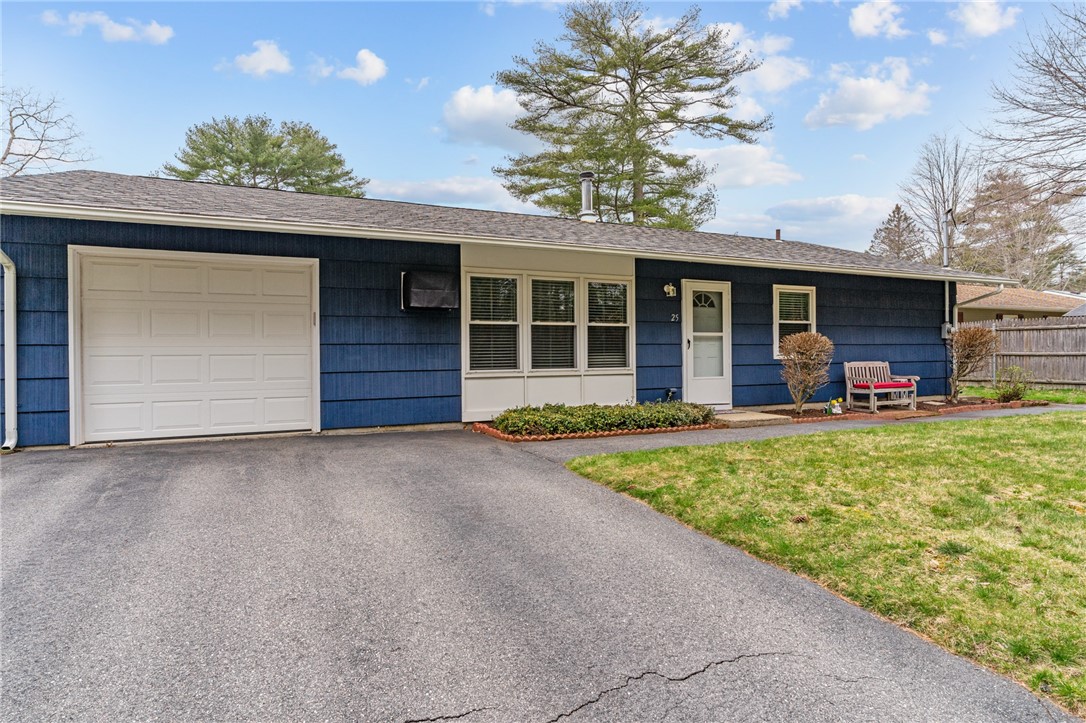 25 Town Farm Road Coventry, RI 02816 - Photo 3 of 31 This home is 1120 sf living space with 3-beds and 1 full bath, plus a 336sf garage!