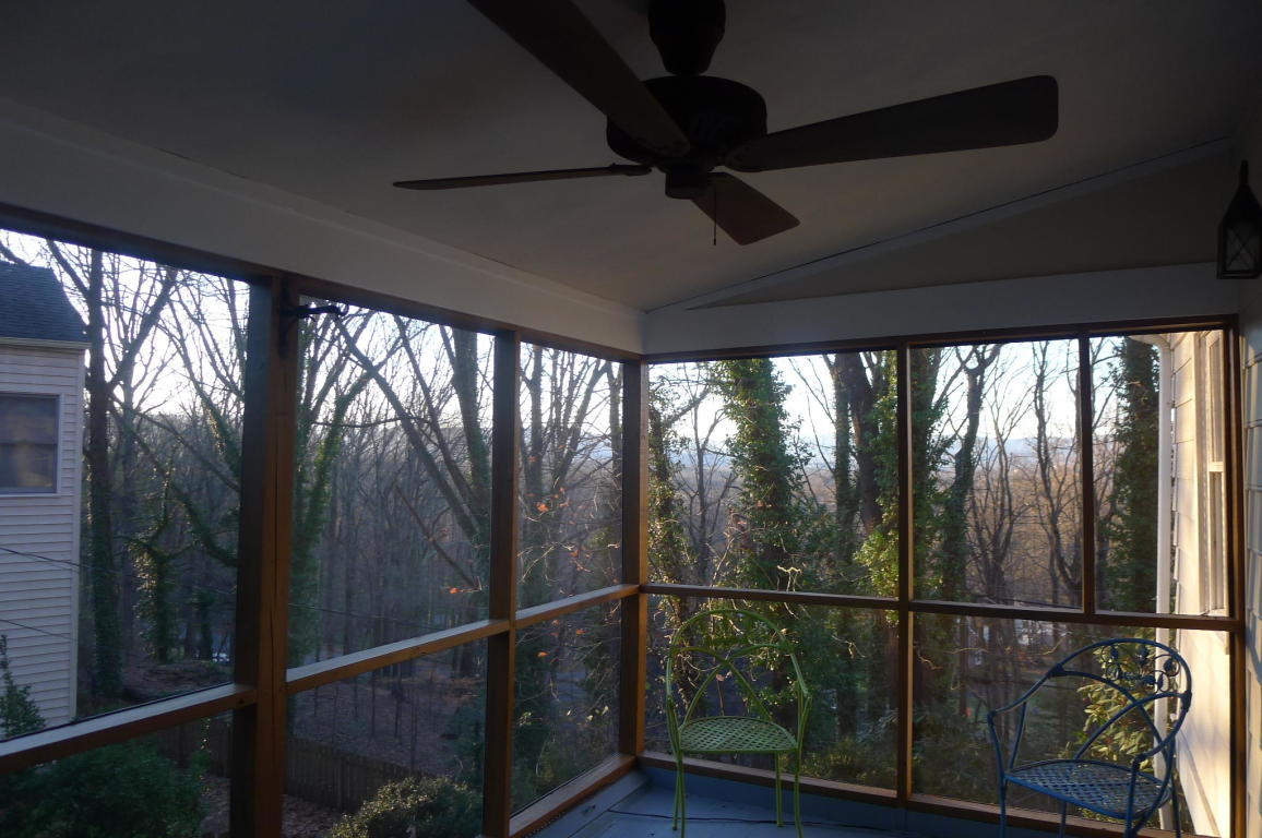 3125 Stoneridge Road Southwest Roanoke, VA 24014 - Photo 27 of 28 a view of a balcony with wooden floor