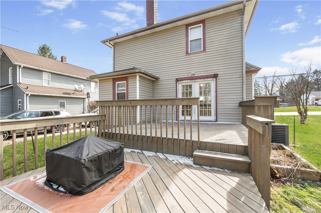 1615 Wooster Road West Barberton, OH 44203 - Photo 24 of 28 Wooden terrace with a grill