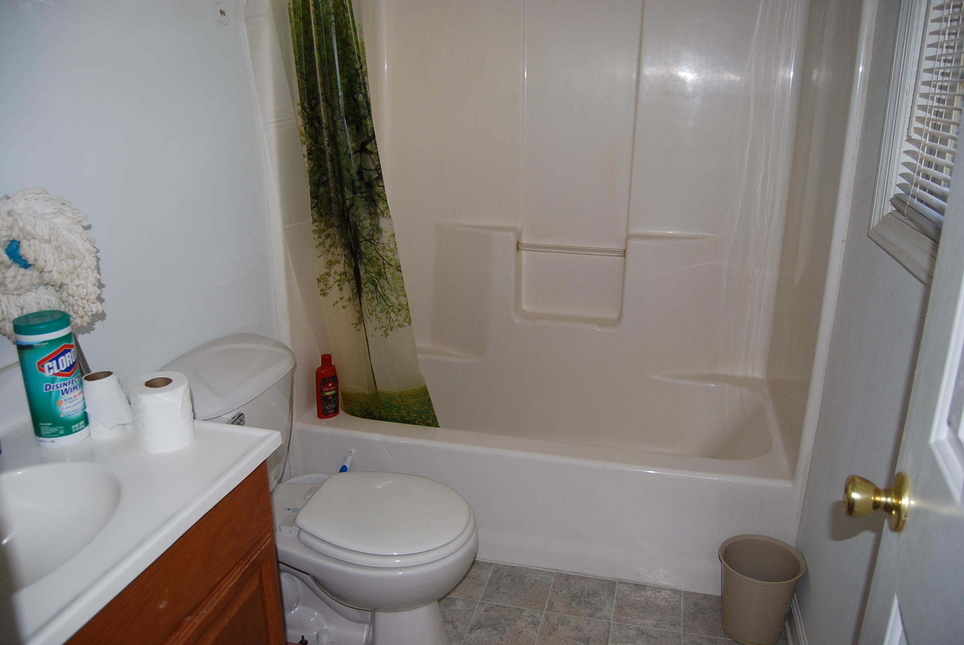 736 Holland Road Callaway, VA 24067 - Photo 20 of 45 a bathroom with a sink toilet and shower