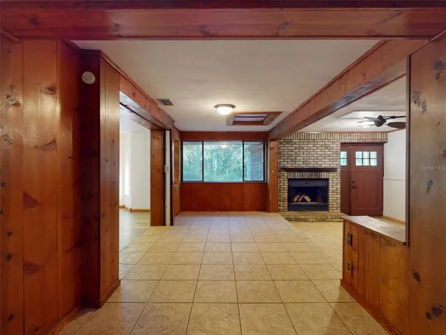 a view of walk in closet with window