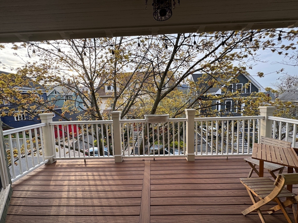 38 Pinckney Street, Unit 3 Somerville, MA 02145 - Photo 34 of 40 a view of a balcony with chairs