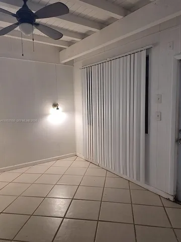 a view of empty room