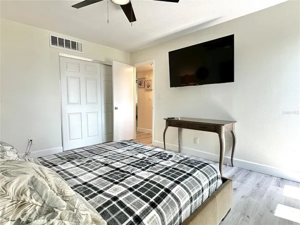 a view of a balcony with city view