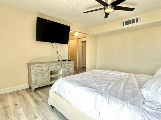 a view of a balcony with city view