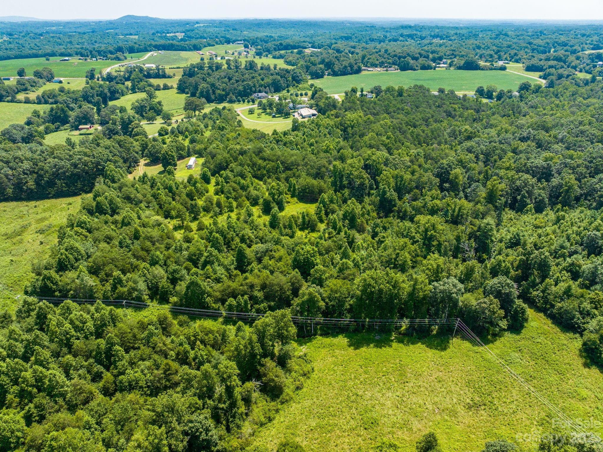 936 Goble Road Hiddenite, NC 28636 - Photo 19 of 32 an aerial view of residential houses with outdoor space and trees