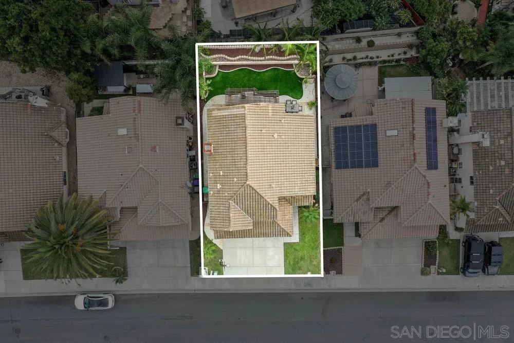 790 Mosaic Circle Oceanside, CA 92057 - Photo 18 of 47 an aerial view of a house with a garden and plants