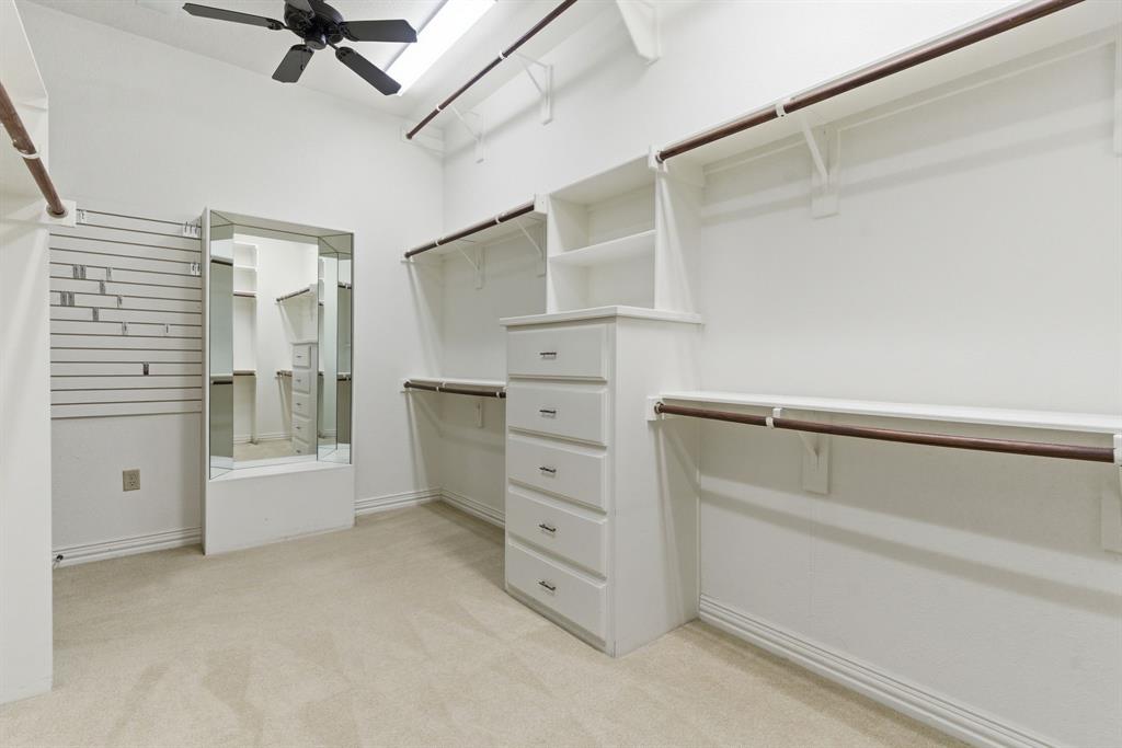 8970 Burnett Road Justin, TX 76247 - Photo 19 of 39 a view of an empty walk in closet