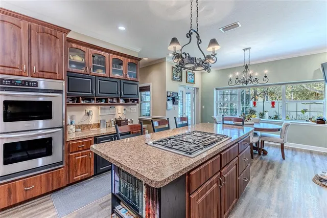 a room with furniture and wooden floor