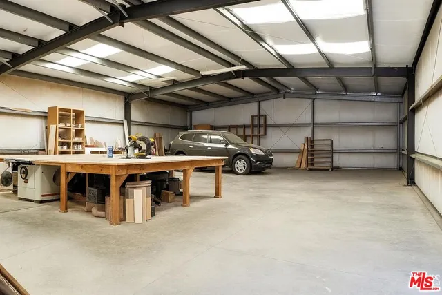 a room with furniture and a table