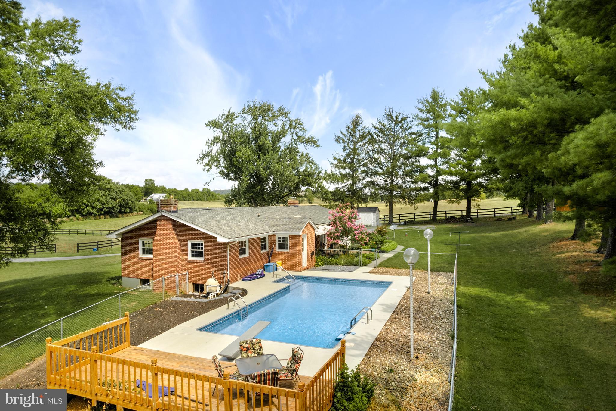 5533 Middle Road Winchester, VA 22602 - Photo 24 of 45 Deck off of the in ground pool
