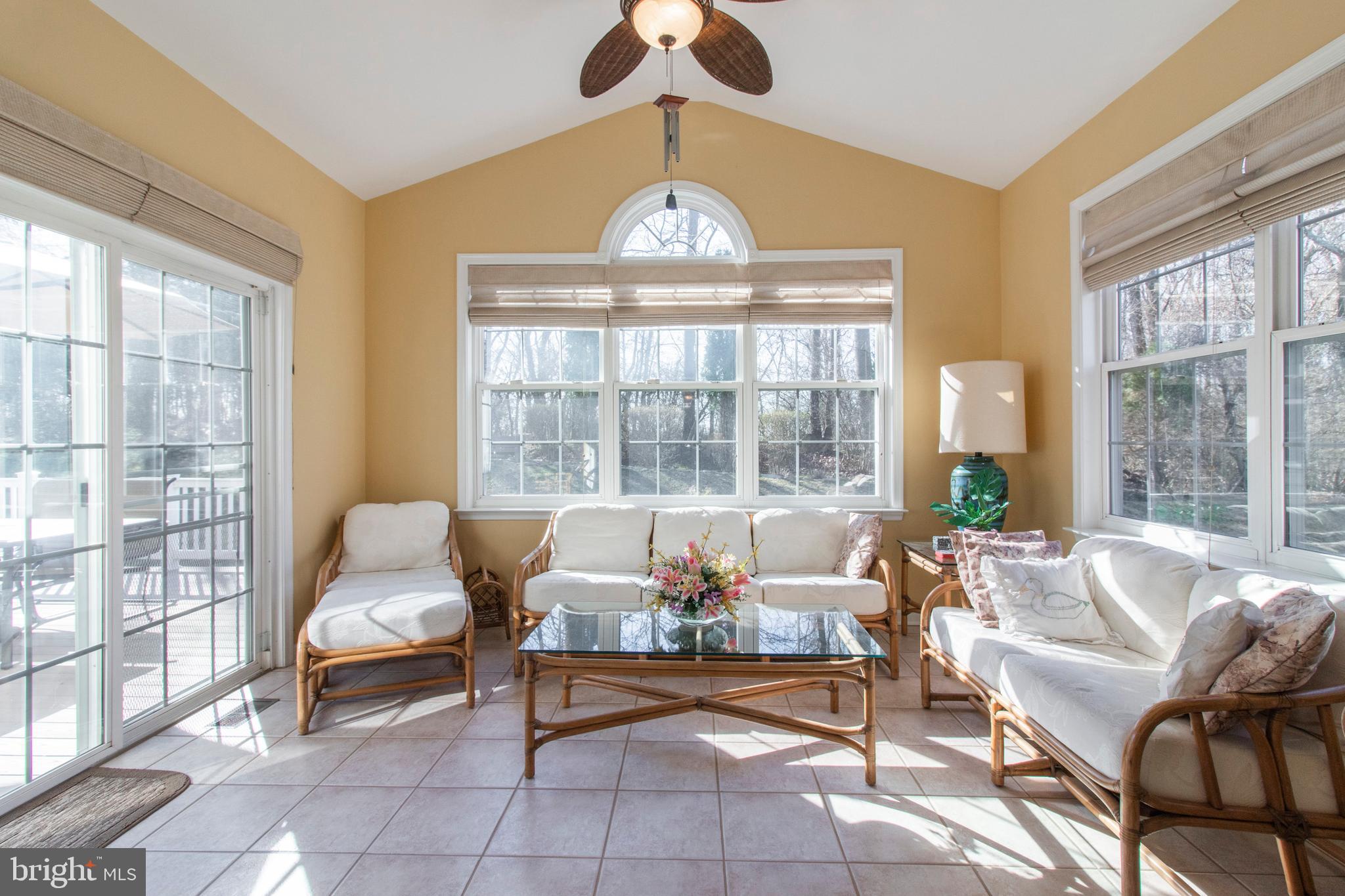 504 Gilmer Road Coatesville, PA 19320 - Photo 15 of 47 Sunroom backed up to woods