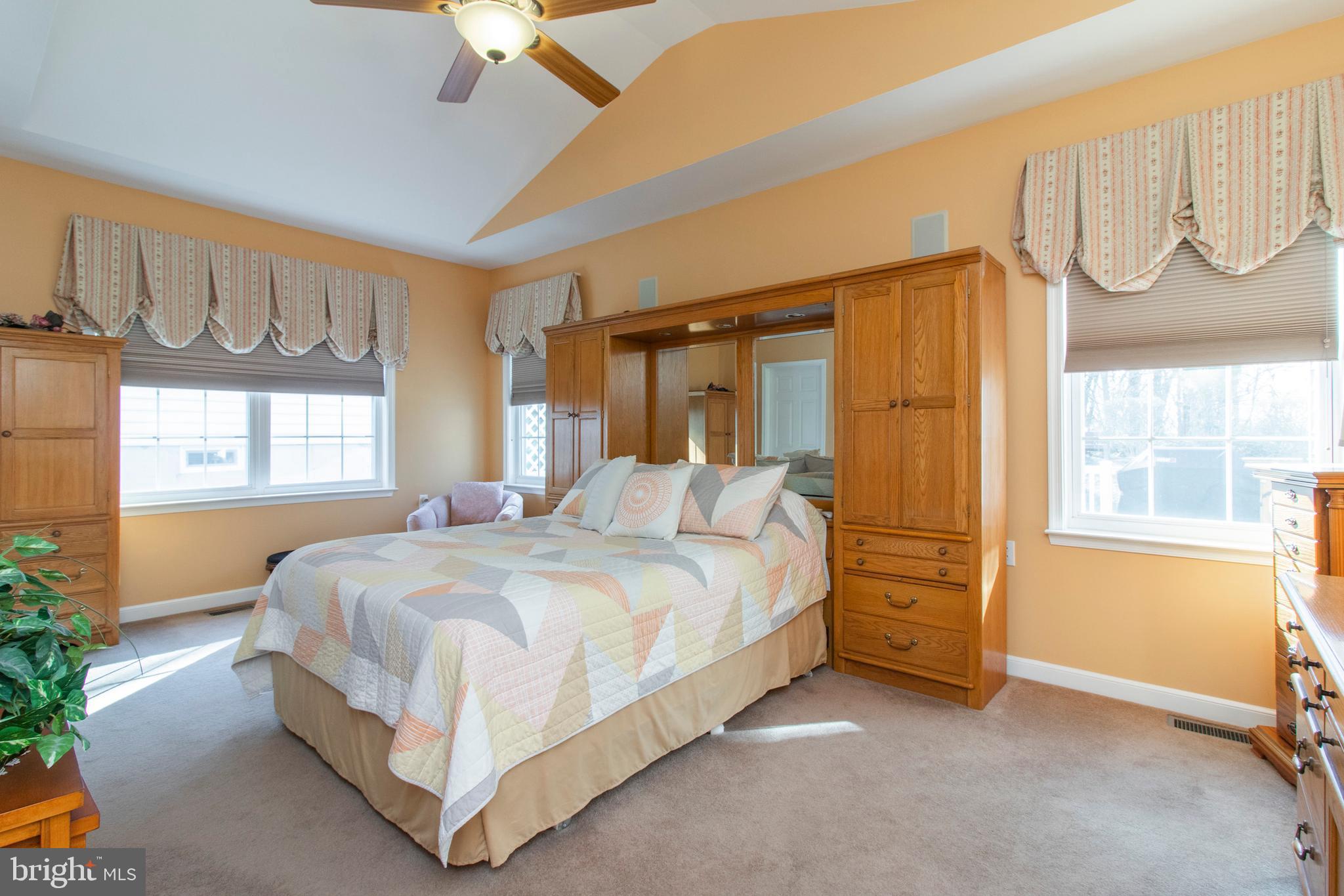 504 Gilmer Road Coatesville, PA 19320 - Photo 17 of 47 Master Bedroom with Ceiling Fan