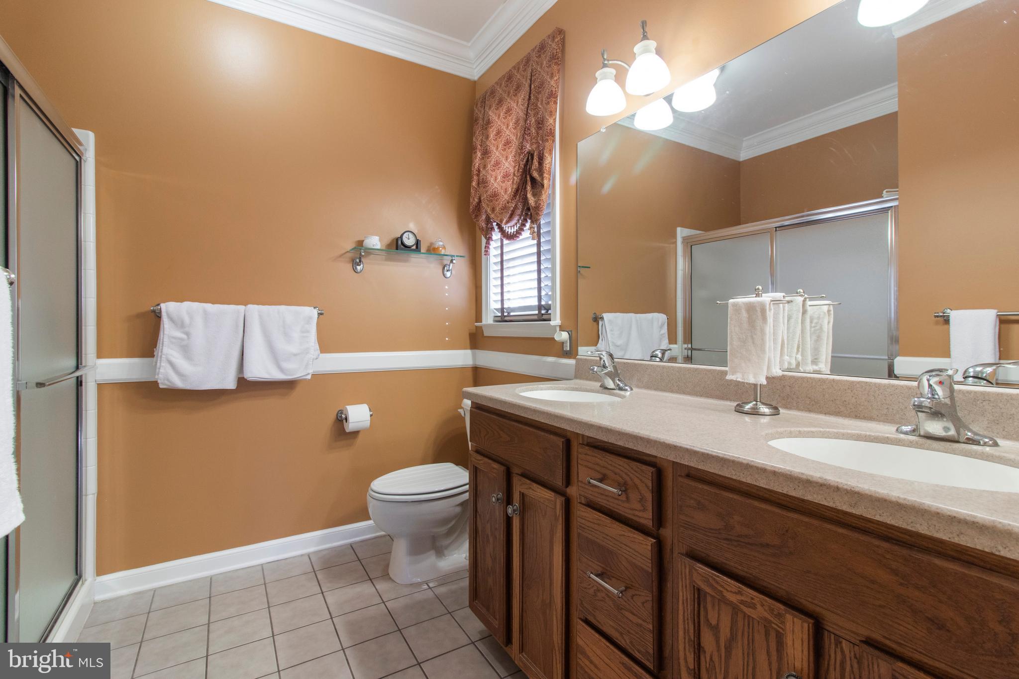 504 Gilmer Road Coatesville, PA 19320 - Photo 19 of 47 Master Bathroom with Walk-in Shower & Double Sinks