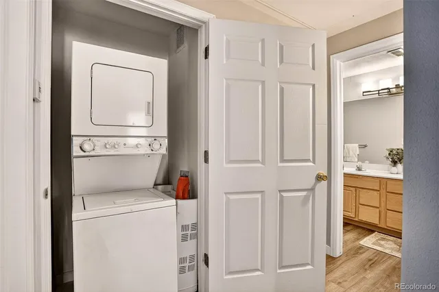 a view of washer and dryer